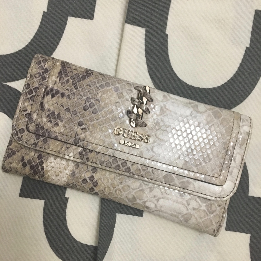 Guess Snakeskin Wallet
